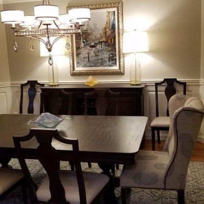 Ethan Allen Provence Dining Room Table, Server