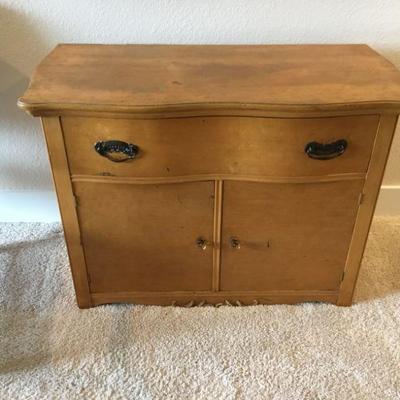 Antique Maple Cabinet