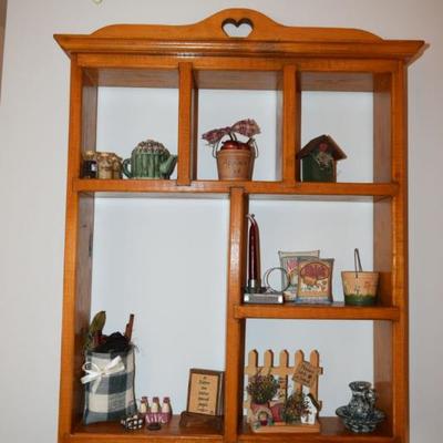 Wooden Decorative Shelf, Home Decor