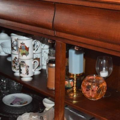 Cabinet Close-up and Decor