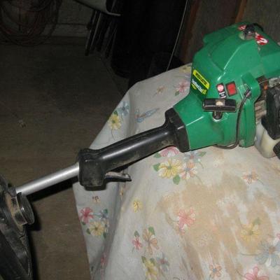 Weed eater, gas, used, needs some maintenance. Pic 2