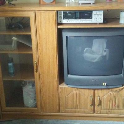 Entertainment Center with TV