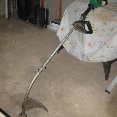 Weed eater, gas, used, needs some maintenance.