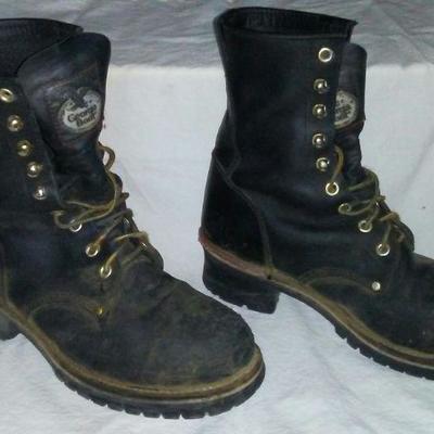 Steel tow, mens, size 9