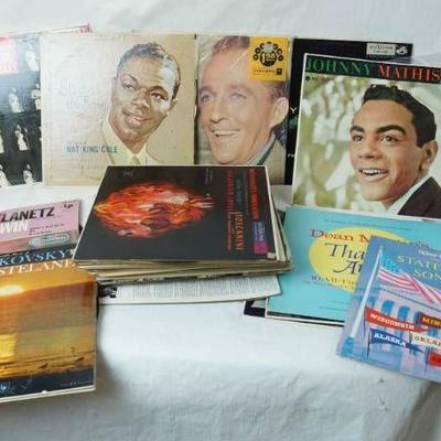 Large Lot of Vintage Record Albums - See pics for ...