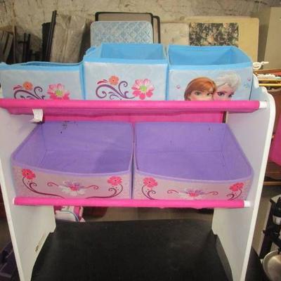 FROZEN Childs Storage Cube Cabinet