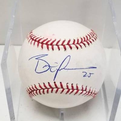 Brian Goodwin Autographed Rawlings Official Major ...