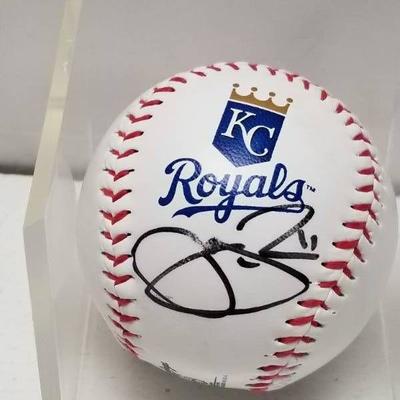 Jeremy Guthrie Autographed Rawlings Official Major ...