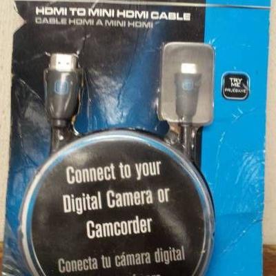 HDMI to Mini HDMI Cable. 6ft