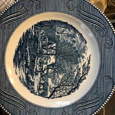 currier & ives plates 