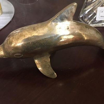 brass dolphin 