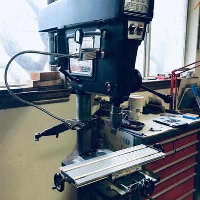 Vintage Craftsman  Drill press mill table. $100