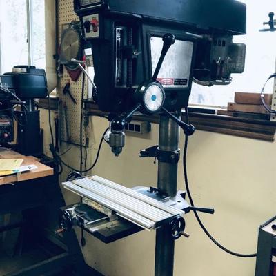 Vintage Craftsman  Drill press mill table. $100