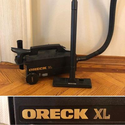 Oreck XL vacuum cleaner.