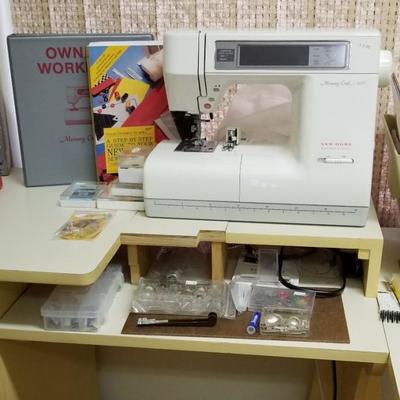 Memory Craft 8000 Sewing Machine. $50