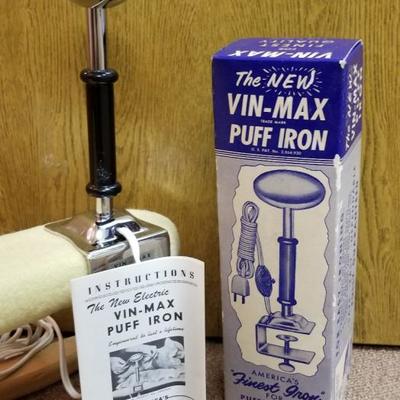 Vintage Vin Max Puff Iron. $50