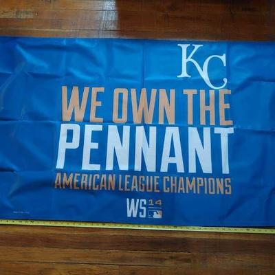 5' Royals WE OWN THE PENNANT AMERICAN LEAGUE CHAMP ...