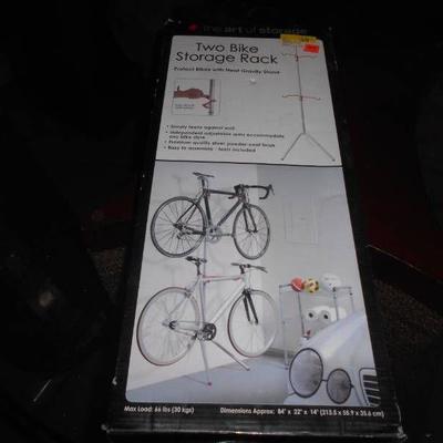 Two Bike Storage Rack