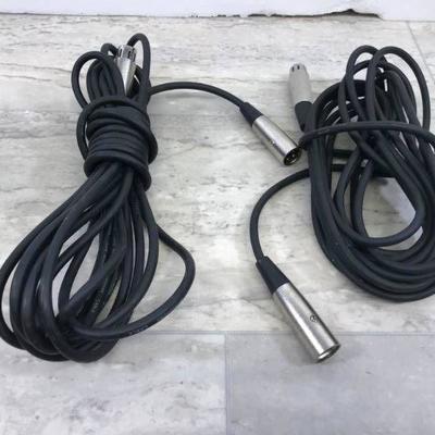 LOT OF MIC CABLES