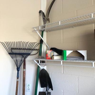 Yard equipment makes the work easy!