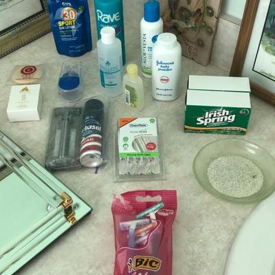 Bathroom goodies! 