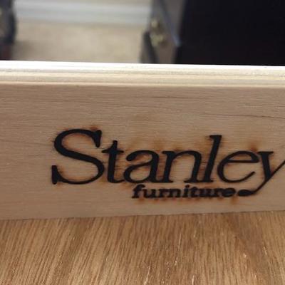 "Stanley Furniture" Desk with All The Bells & Whistles (60"W  29-1/2"D  30-1/2"H) - 
