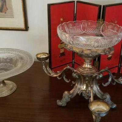 Hawkes compote with sterling base