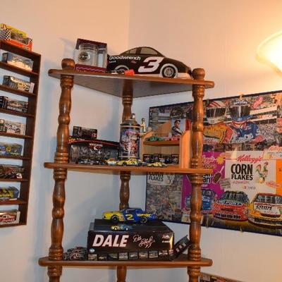 Collectible Cars, Lamp, & Poster