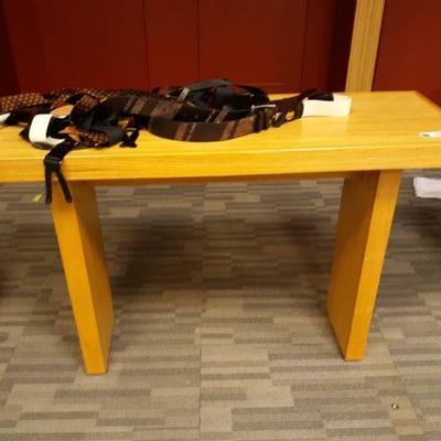 Solid Wood Table, Assorted Suspenders