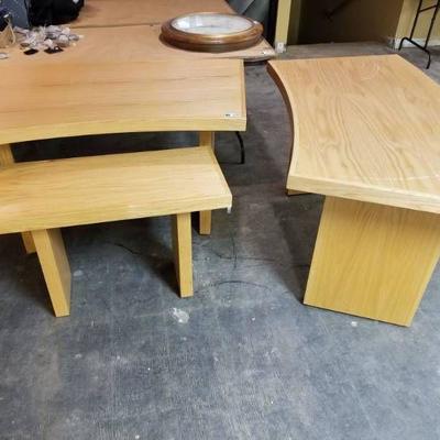 Wooden Display Tables