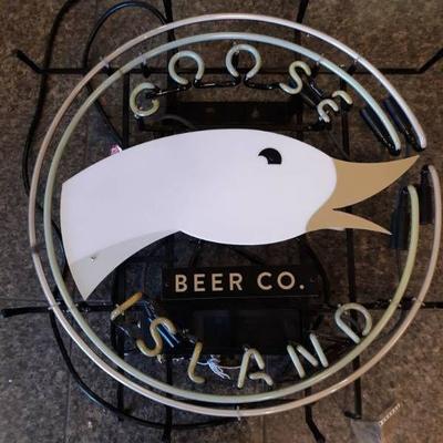 Goose Island Neon Beer Sign
