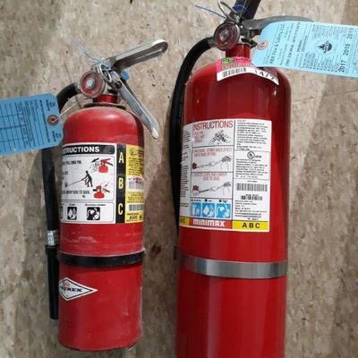 2 ABC Fire Extinguishers