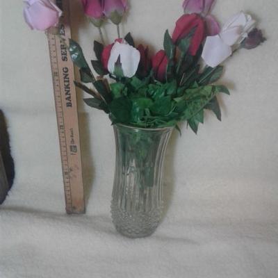 Vase & forever flowers 