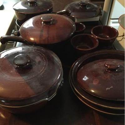 Brown Kitchen Pottery
