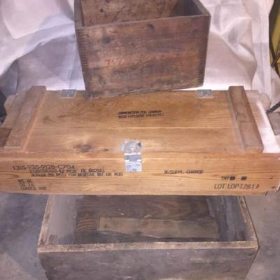 Wood Ammo Boxes-3