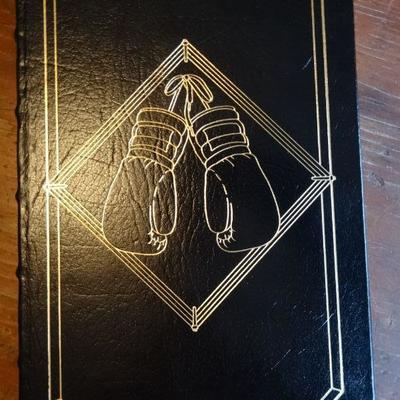 The owner collected the Easton press leather bound books and has a collection of about 50 with some signed with certificate, In very good...