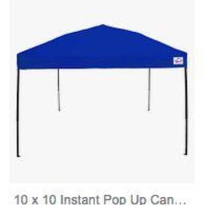 Trademark Global Outdoor Canopy Tent 10ft x 10ft