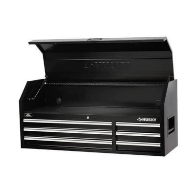 Husky 52 in. 6-Drawer Tool Chest, Rust-Resistant P ...