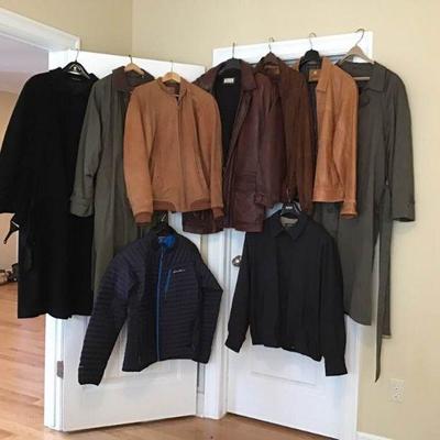 Mens High End Leather and Winter Jackets