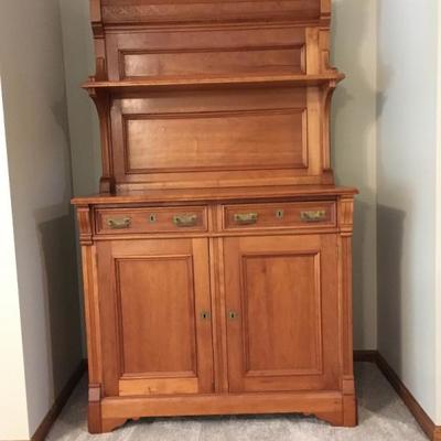 Late Victorian side cabinet in Eastlake style