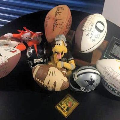 WFF054 Signed Footballs and More