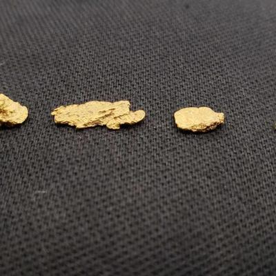 #46: Gold Nuggets tested at 22k 1.3grams
Gold Nuggets tested at 22k 1.3grams