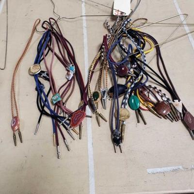 #95: Misc Bolo Ties (22)
Approximately 22 Bolo ties