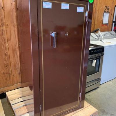 #101: Fort Knox safe 60”x30”x24” deep. Lock has been drilled out
Fort Knox safe 60”x30”x24” deep. Lock has been drilled out