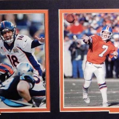 ELWAY & MANNING SUPER BOWL COLLAGE - MILE HIGH MAS ......