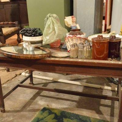 Coffee Table & contents (in basement)