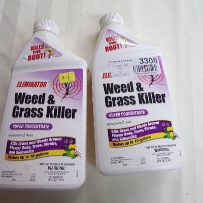 TWO BOTTLESWEED & GRASS KILLER SUPER CONCENTRATE ...