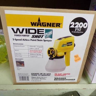 WAGNER WIDE SHOT RECONDITIONED 2 SPEED AIRLESS PAI ...