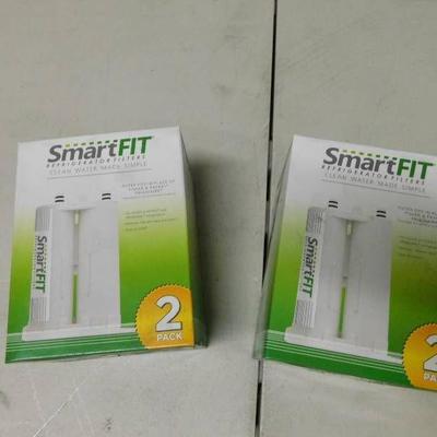 lot of 2 SmartfitÂ® Refrigerator Water Filters-s ...