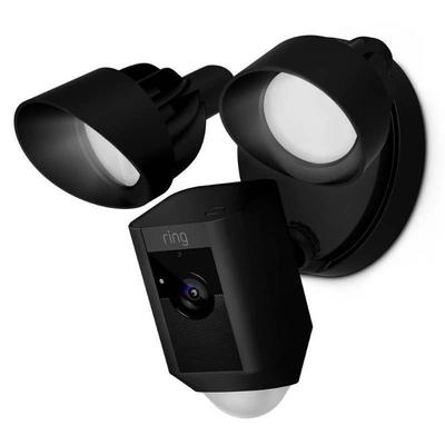 Ring Outdoor Wi-Fi Cam with Motion Activated Flood ...